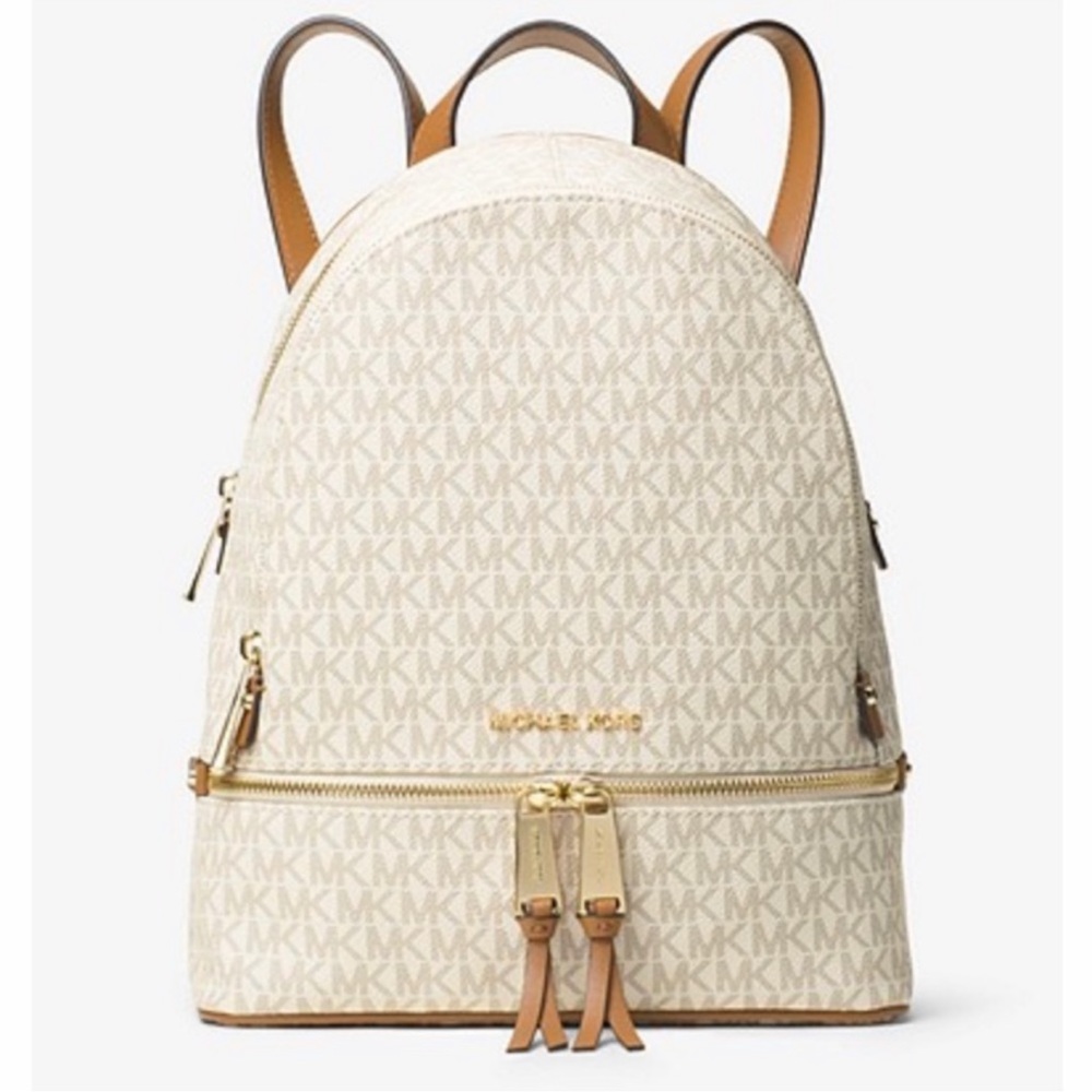 NWT Michael Kors Rhea Medium Backpack